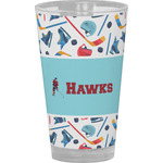 Hockey 2 Pint Glass - Full Color (Personalized)