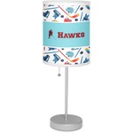 Hockey 2 7" Drum Lamp with Shade Polyester (Personalized)