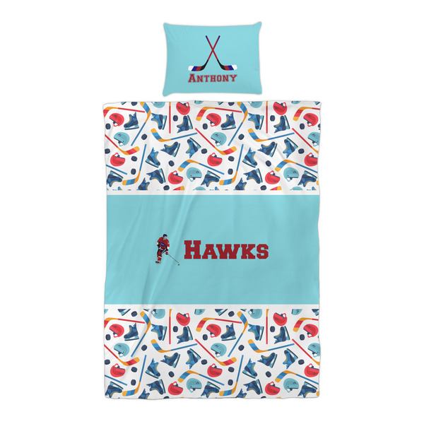 Hockey 2 Duvet Cover Set - Twin XL - Alt Approval