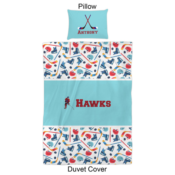 Hockey 2 Duvet Cover Set - Twin XL - Approval