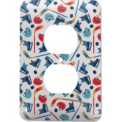 Hockey 2 Electric Outlet Plate