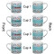 Hockey 2 Espresso Cup - 6oz (Double Shot Set of 4) APPROVAL