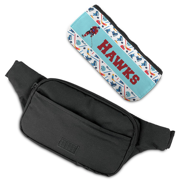 Hockey 2 Fanny Packs - FLAT (flap off)