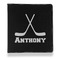 Hockey 2 Leather Binder - 1" - Black - Front View