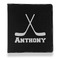 Hockey 2 Leather Binder - 1" - Black (Personalized)