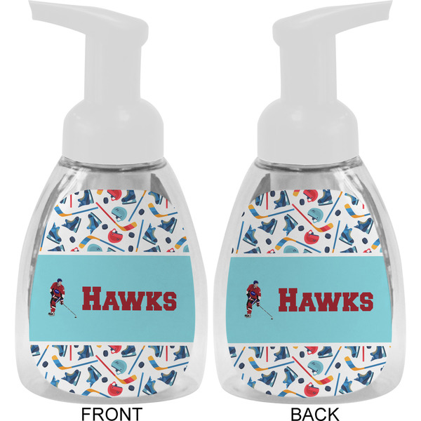 Hockey 2 Foam Soap Bottle Approval - White