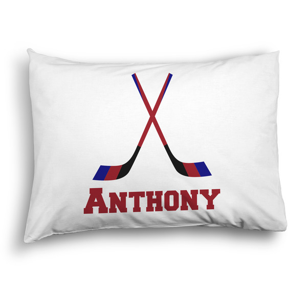 Custom Hockey 2 Pillow Case - Standard - Graphic (Personalized)