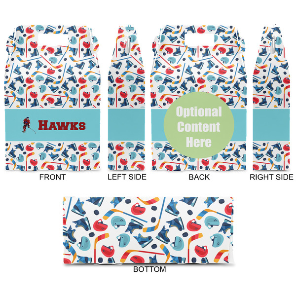 Hockey 2 Gable Favor Box - Approval