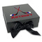Hockey 2 Gift Boxes with Magnetic Lid - Black - Front (angle)