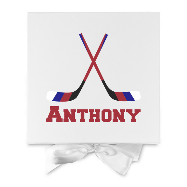 Hockey 2 Gift Boxes with Magnetic Lid - White - Approval