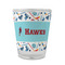 Hockey 2 Glass Shot Glass - 1.5 oz - Set of 4 (Personalized)