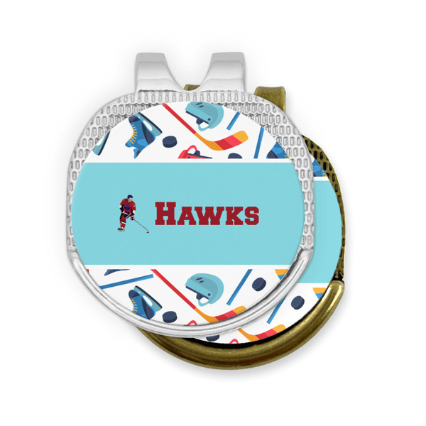 Hockey 2 Golf Ball Marker Hat Clip - PARENT/MAIN