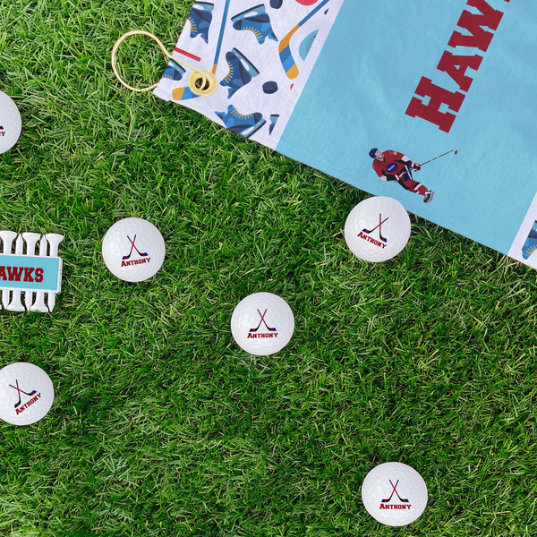 Hockey 2 Golf Balls - Generic - Set of 12 - LIFESTYLE