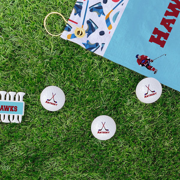 Hockey 2 Golf Balls - Generic - Set of 3 - LIFESTYLE