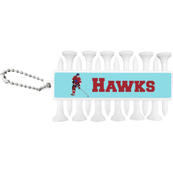 Hockey 2 Golf Tees & Ball Markers Set (Personalized)