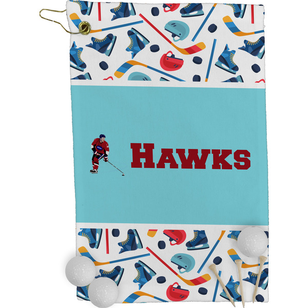 Hockey 2 Golf Towel (Personalized)