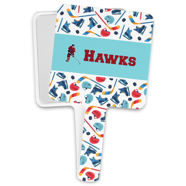 Custom Hockey 2 Hand Mirror (Personalized)