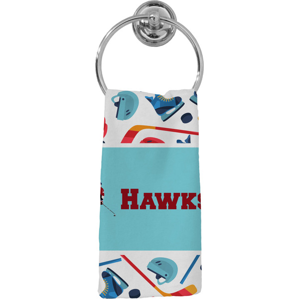 Custom Hockey 2 Hand Towel - Full Print (Personalized)