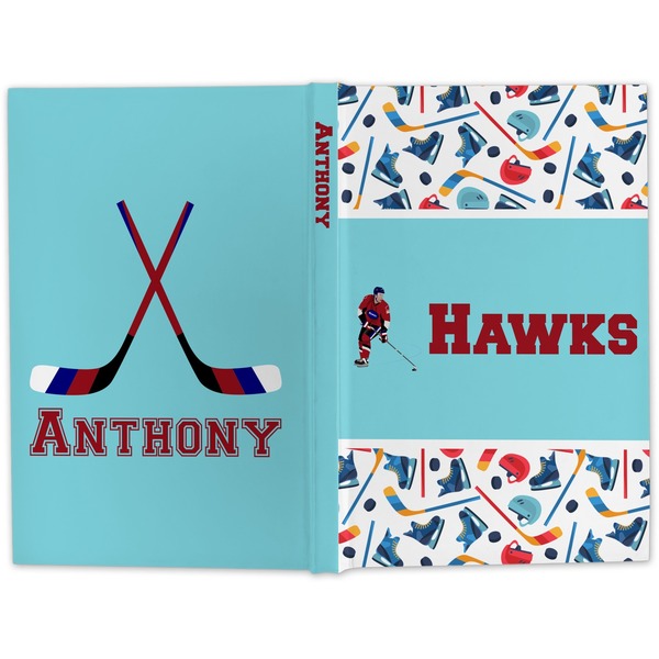 Hockey 2 Hard Cover Journal - Apvl