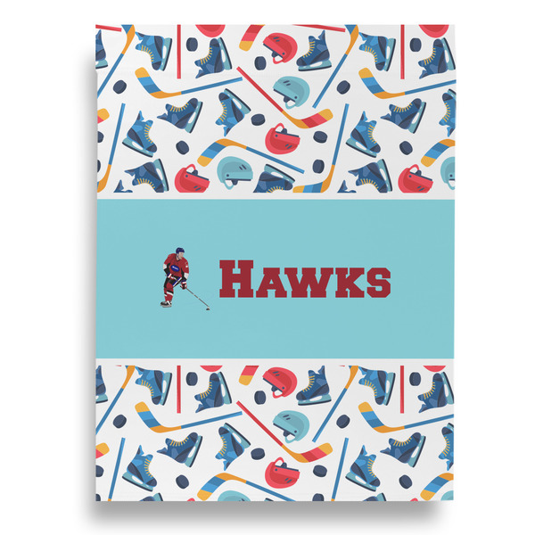 Hockey 2 House Flags - Single Sided - FRONT