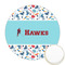 Hockey 2 Printed Cookie Topper - 2.5" (Personalized)