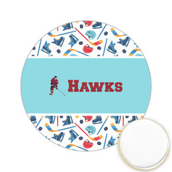 Hockey 2 Printed Cookie Topper - 2.15" (Personalized)