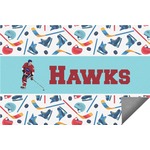 Hockey 2 Indoor / Outdoor Rug - 2'x3' (Personalized)