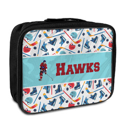 Hockey 2 Insulated Lunch Bag (Personalized)