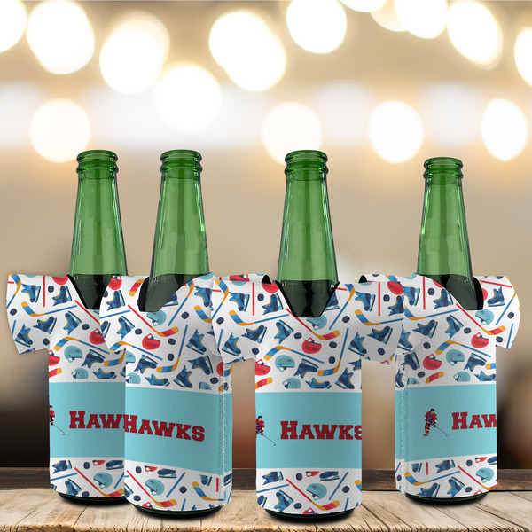 Hockey 2 Jersey Bottle Cooler - Set of 4 - LIFESTYLE