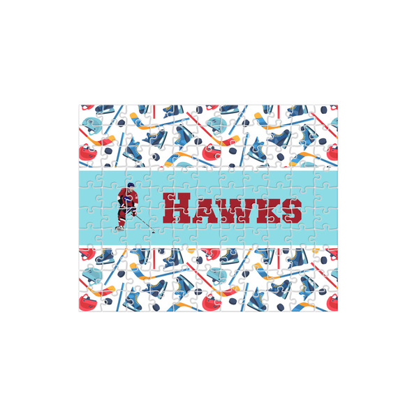 Custom Hockey 2 110 pc Jigsaw Puzzle (Personalized)