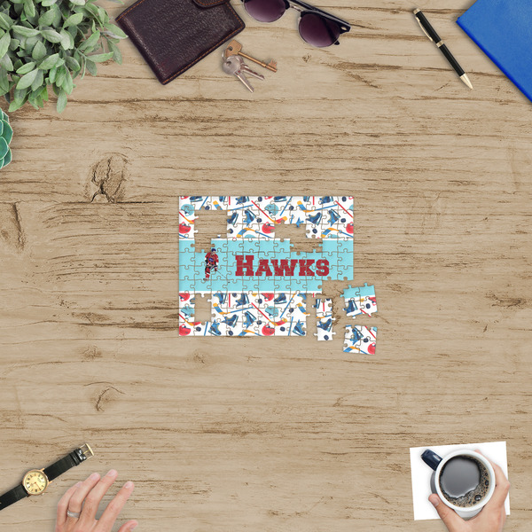 Hockey 2 Jigsaw Puzzle 110 Piece - In Context