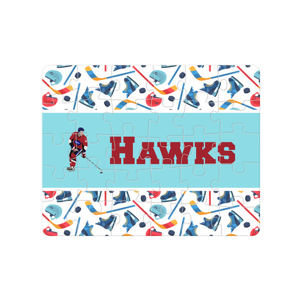 Custom Hockey 2 Jigsaw Puzzles (Personalized)