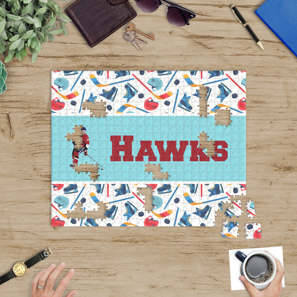 Hockey 2 Jigsaw Puzzle 500 Piece - In Context