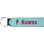 Hockey 2 Neoprene Keychain Fob (Personalized)