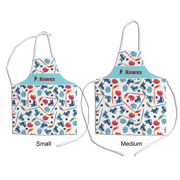 Hockey 2 Kid's Aprons - Comparison