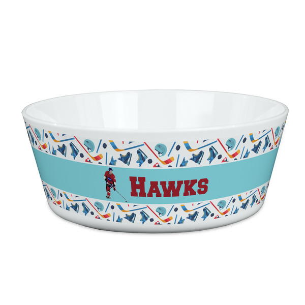 Custom Hockey 2 Kid's Bowl (Personalized)