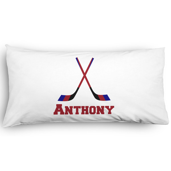 Custom Hockey 2 Pillow Case - King - Graphic (Personalized)
