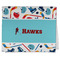 Hockey 2 Kitchen Towel - Poly Cotton w/ Name or Text