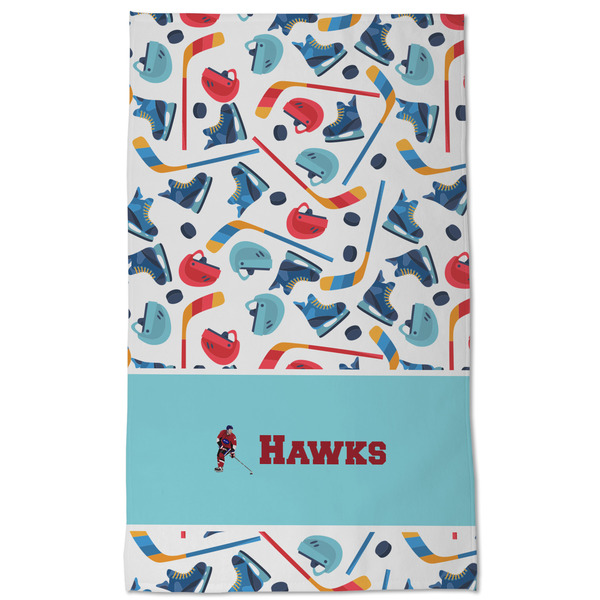 Hockey 2 Kitchen Towel - Poly Cotton - Full Front
