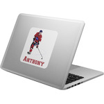 Hockey 2 Laptop Decal (Personalized)