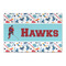 Hockey 2 Large Rectangle Car Magnets- Front/Main/Approval