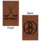 Hockey 2 Leatherette Sketchbooks - Small - Double Sided - Front & Back View