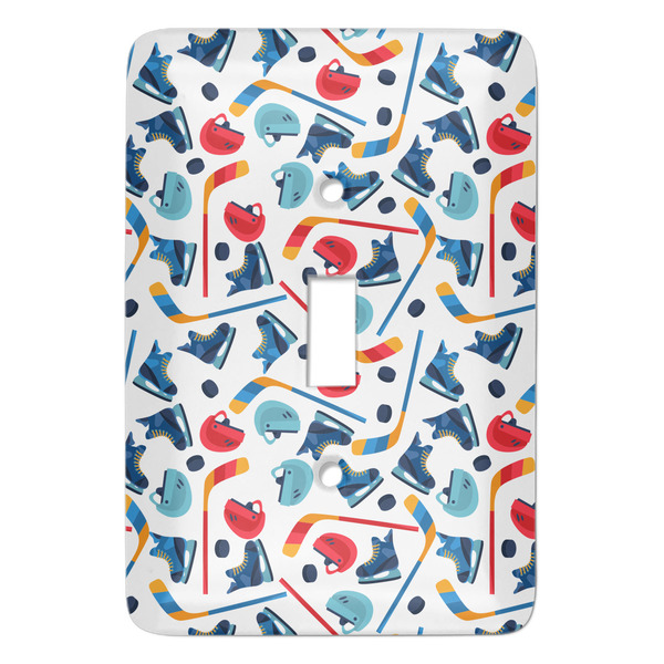 Custom Hockey 2 Light Switch Cover (Single Toggle)