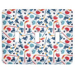 Hockey 2 Light Switch Cover (3 Toggle Plate)