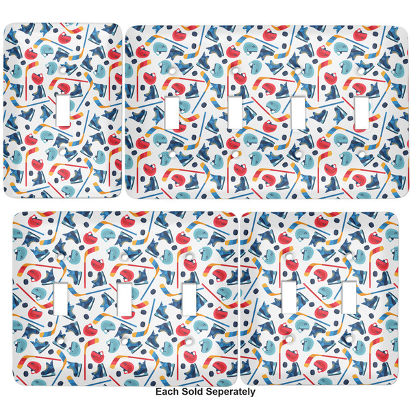 Hockey 2 Light Switch Covers all sizes