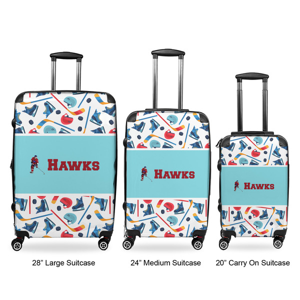 Hockey 2 Luggage Bags all sizes - With Handle