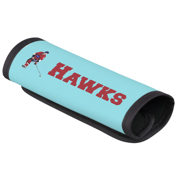 Custom Hockey 2 Luggage Handle Cover (Personalized)