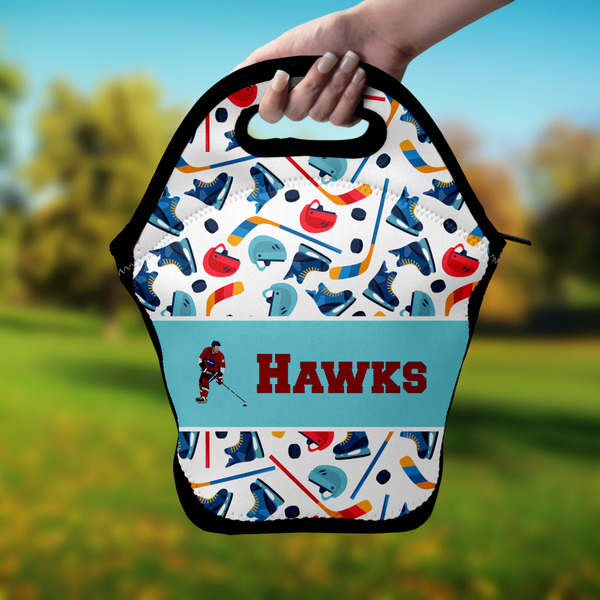 Hockey 2 Lunch Bag - Hand