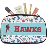 Hockey 2 Makeup / Cosmetic Bag - Medium (Personalized)