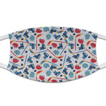 Hockey 2 Cloth Face Mask (T-Shirt Fabric)